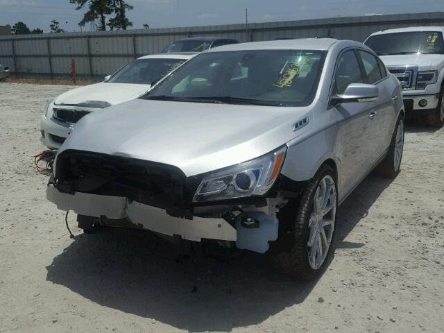 1G4GB5G32FF251142 - 2015 BUICK LACROSSE SILVER photo 2