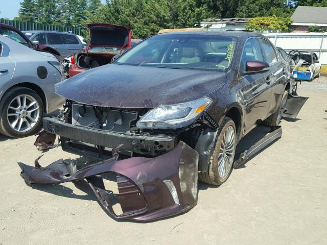 4T1BK1EBXJU270748 - 2018 TOYOTA AVALON XLE MAROON photo 2