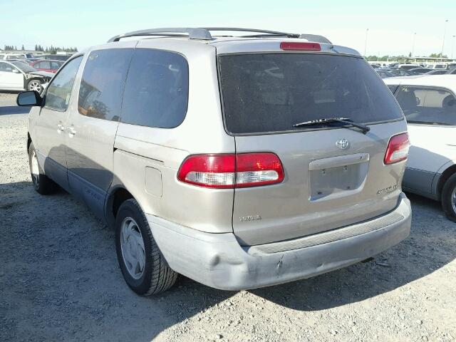 4T3ZF13C31U378179 - 2001 TOYOTA SIENNA LE TAN photo 3