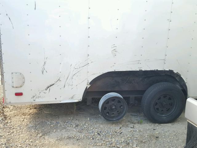 5NHUEH620CY065539 - 2012 CARGO TRAILER WHITE photo 9