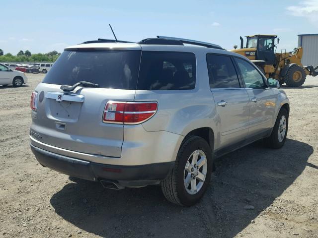 5GZER23798J242791 - 2008 SATURN OUTLOOK XR ვერცხლისფერი ფოტო 4