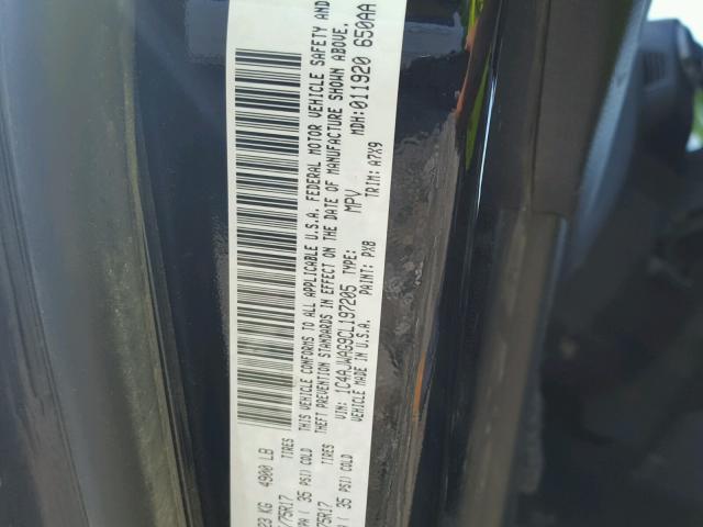 1C4AJWAG9CL197205 - 2012 JEEP WRANGLER S BLACK photo 10