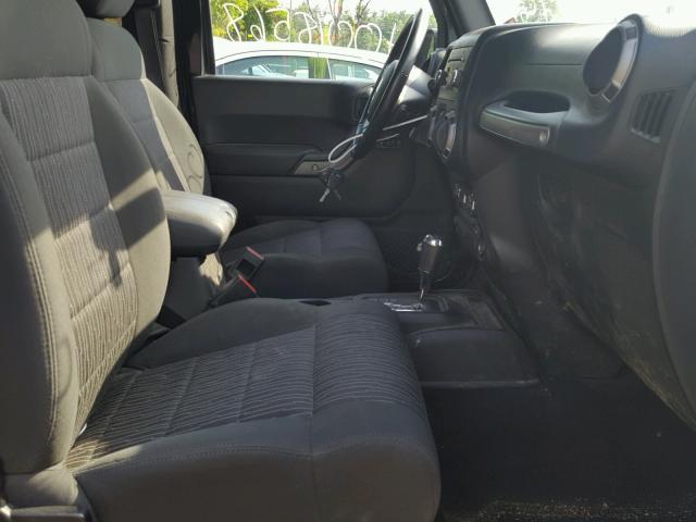 1C4AJWAG9CL197205 - 2012 JEEP WRANGLER S BLACK photo 5