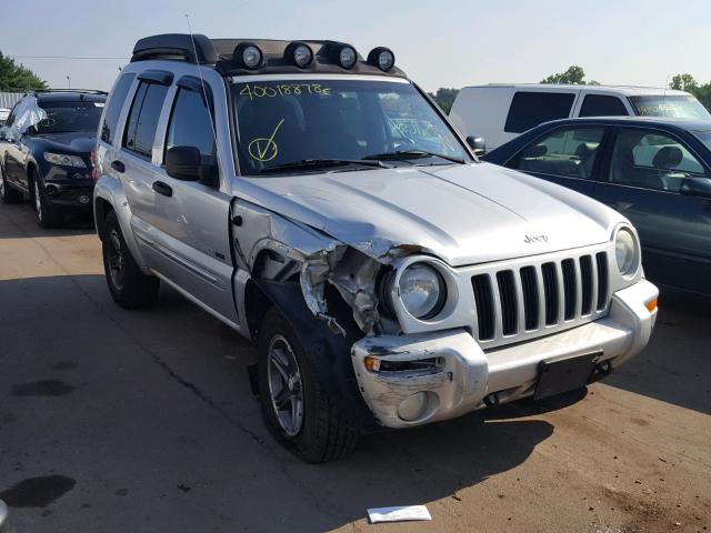 1J4GL38K43W686889 - 2003 JEEP LIBERTY RE SILVER photo 1