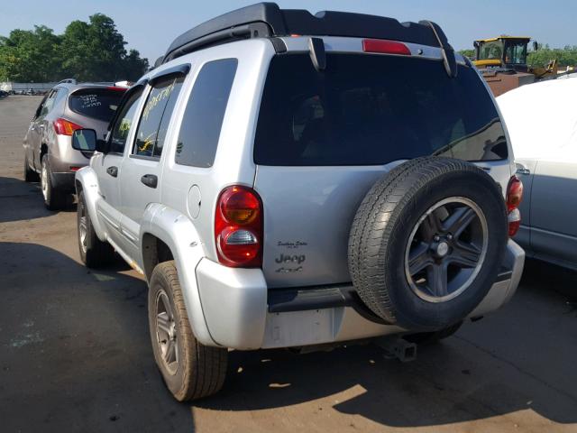 1J4GL38K43W686889 - 2003 JEEP LIBERTY RE SILVER photo 3