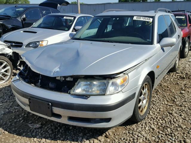 YS3ED58E9Y3007801 - 2000 SAAB 9-5 SILVER photo 2