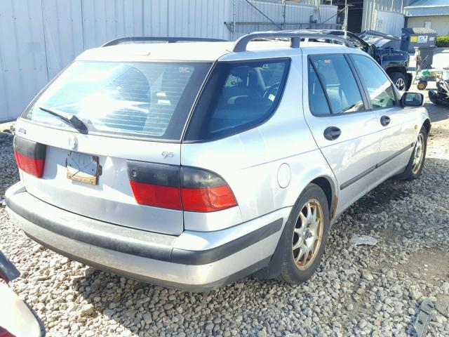 YS3ED58E9Y3007801 - 2000 SAAB 9-5 SILVER photo 4