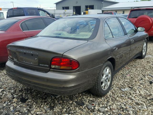 1G3WS52H81F135813 - 2001 OLDSMOBILE INTRIGUE G BROWN photo 4