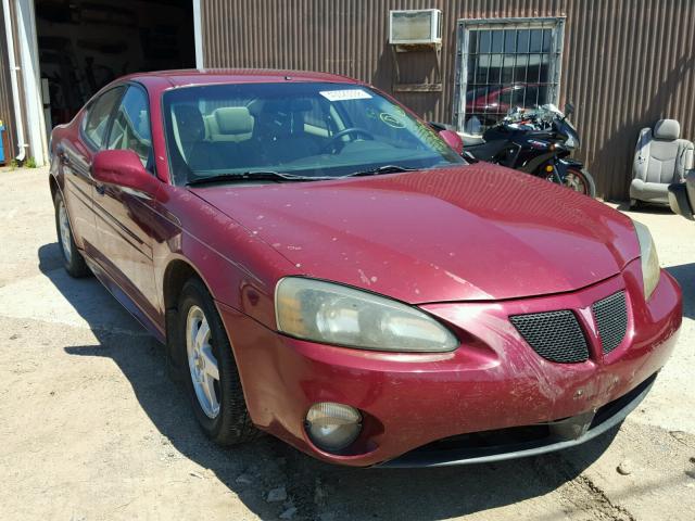 2G2WP522541258692 - 2004 PONTIAC GRAND PRIX MAROON photo 1