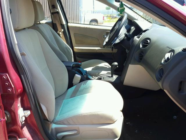 2G2WP522541258692 - 2004 PONTIAC GRAND PRIX MAROON photo 5