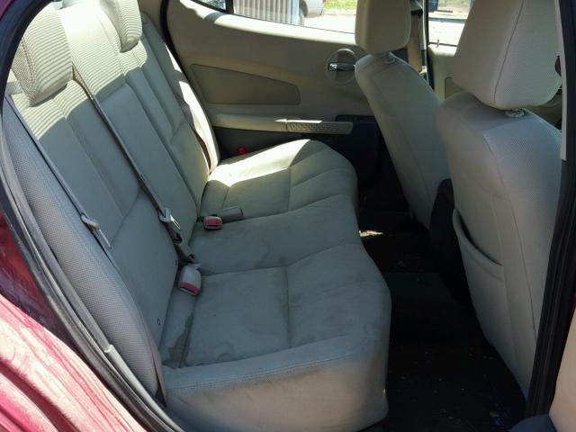 2G2WP522541258692 - 2004 PONTIAC GRAND PRIX MAROON photo 6