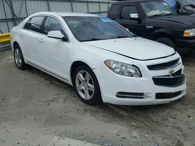 1G1ZC5EB7AF243138 - 2010 CHEVROLET MALIBU 1LT WHITE photo 1
