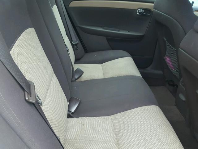 1G1ZC5EB7AF243138 - 2010 CHEVROLET MALIBU 1LT WHITE photo 6