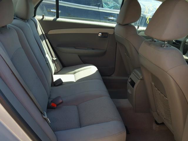 1G1ZB5E17BF249730 - 2011 CHEVROLET MALIBU LS ვერცხლისფერი ფოტო 6