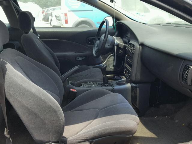 1G8ZR12752Z285445 - 2002 SATURN SC2 BLACK photo 5