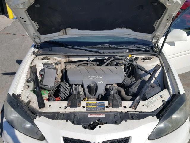 2G2WP522951352818 - 2005 PONTIAC GRAND PRIX WHITE photo 7
