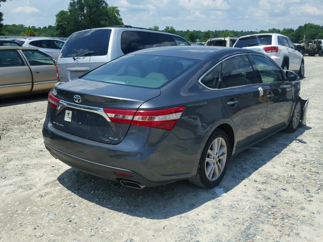 4T1BK1EBXDU007079 - 2013 TOYOTA AVALON BAS GRAY photo 4