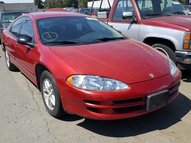 2B3HD46RX2H187574 - 2002 DODGE INTREPID S RED photo 1