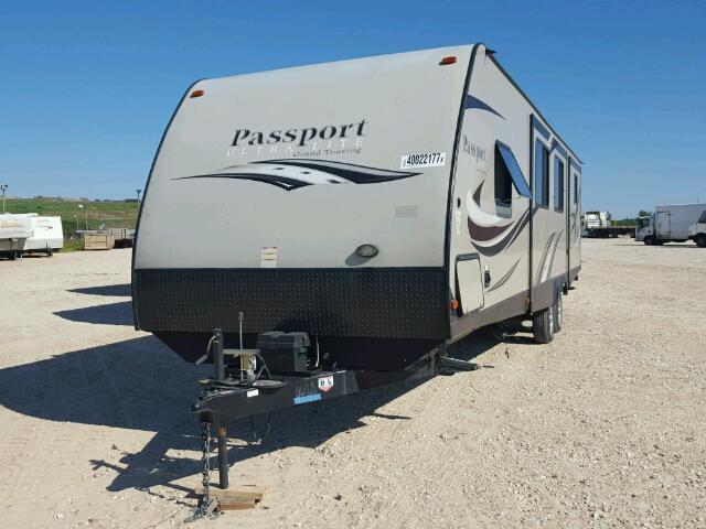 4YDT3321GT410025 - 2016 KEYSTONE PASSPORT 棕色 照片 2