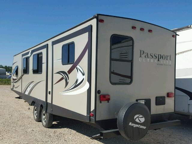 4YDT3321GT410025 - 2016 KEYSTONE PASSPORT 棕色 照片 3