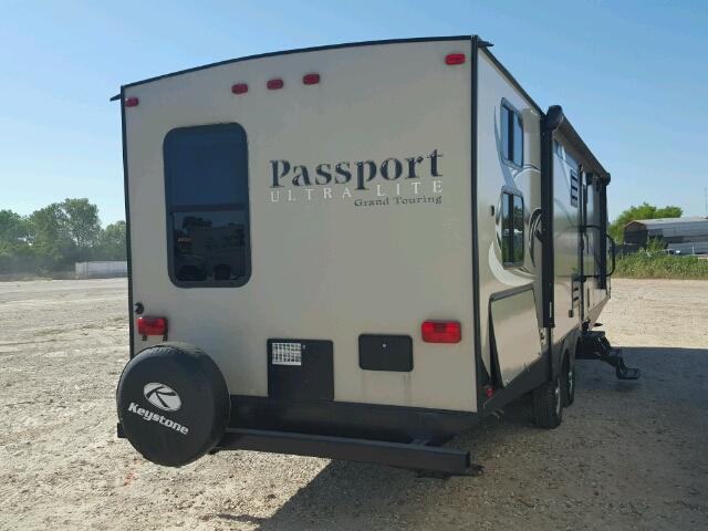 4YDT3321GT410025 - 2016 KEYSTONE PASSPORT 棕色 照片 4