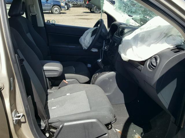 1J4FT47A59D219530 - 2009 JEEP COMPASS SP GOLD photo 5