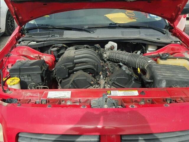 2D4FV47TX8H130462 - 2008 DODGE MAGNUM RED photo 7