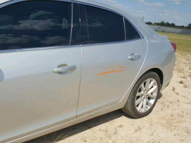1G11H5SA8DF309579 - 2013 CHEVROLET MALIBU SILVER photo 9