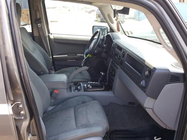1J8HG48N77C671415 - 2007 JEEP COMMANDER 灰色 照片 5