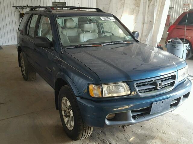 4S6DM58W3Y4404039 - 2000 HONDA PASSPORT E BLUE photo 1