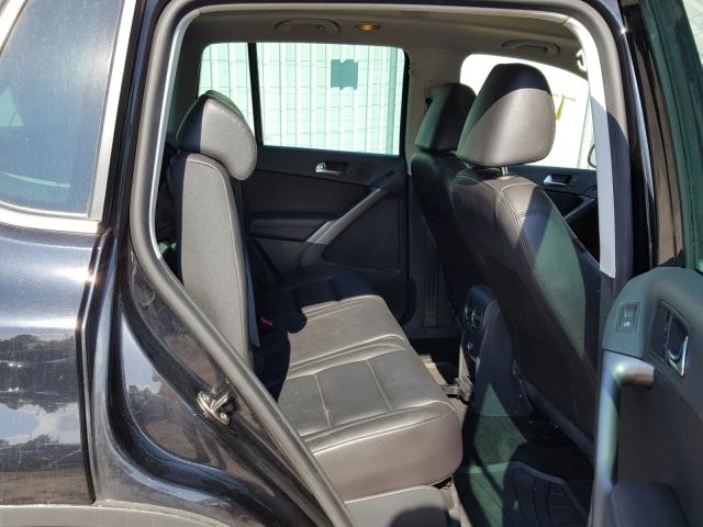 WVGBV75N29W543184 - 2009 VOLKSWAGEN TIGUAN SE 黑色 照片 6