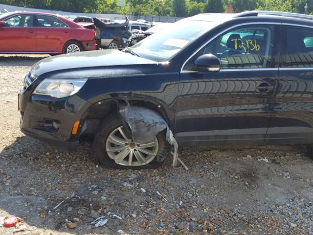 WVGBV75N29W543184 - 2009 VOLKSWAGEN TIGUAN SE 黑色 照片 9