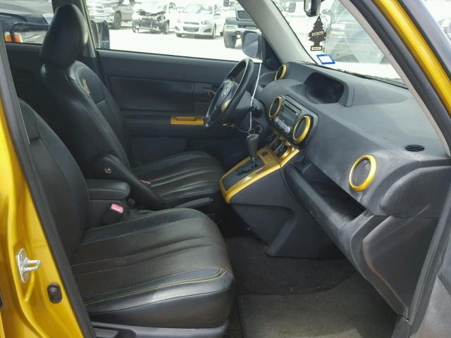 JTLKE50E181058826 - 2008 TOYOTA SCION XB Sarı foto 5