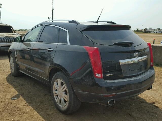 3GYFNAEY1AS630789 - 2010 CADILLAC SRX BLACK photo 3