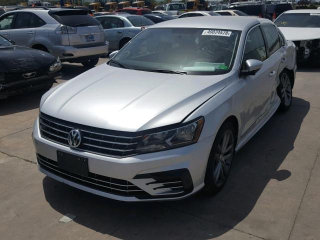 1VWAT7A30GC041747 - 2016 VOLKSWAGEN PASSAT SILVER photo 2