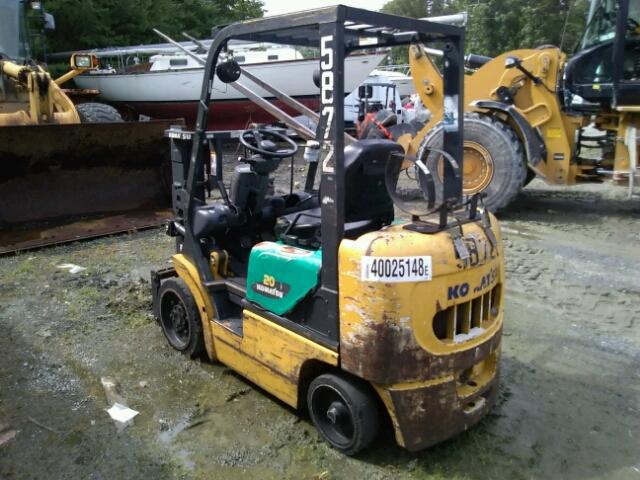 563784A - 2003 KMTS FORKLIFT YELLOW photo 3