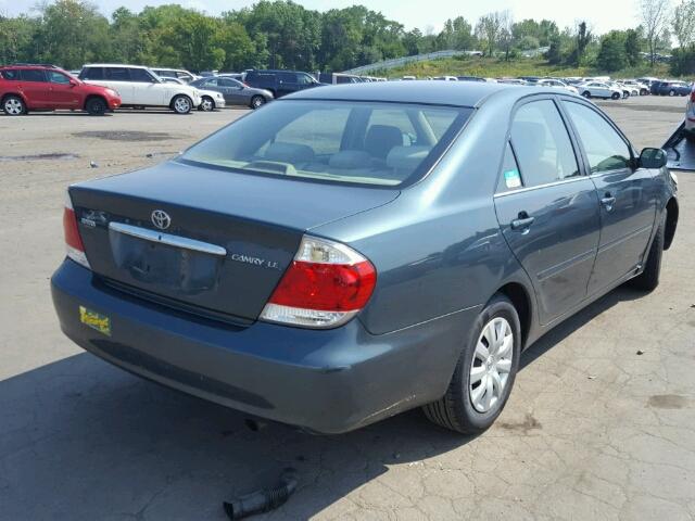 4T1BE32K35U038683 - 2005 TOYOTA CAMRY LE 绿色 照片 4