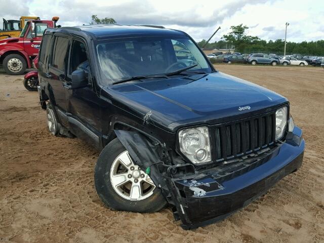 1C4PJMAK2CW121519 - 2012 JEEP LIBERTY BLACK photo 1