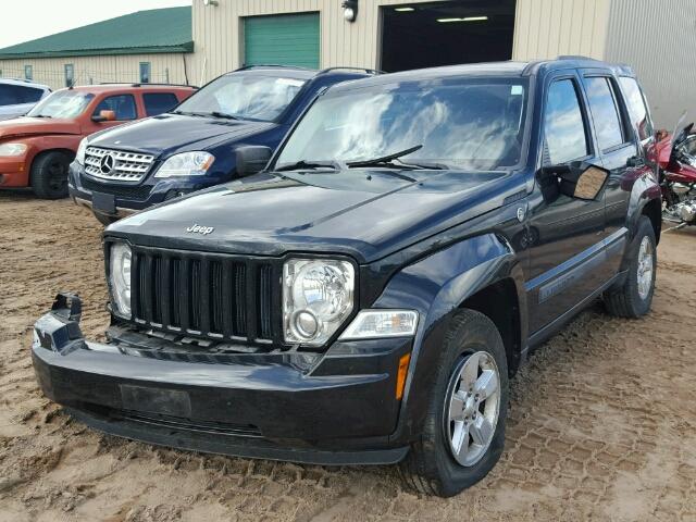 1C4PJMAK2CW121519 - 2012 JEEP LIBERTY BLACK photo 2