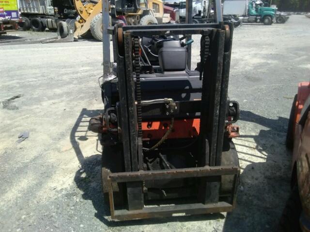 7FGCU2570867 - 2001 TOYOTA FORKLIFT ORANGE photo 7