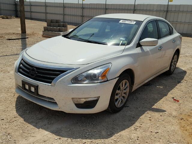 1N4AL3AP7FC457443 - 2015 NISSAN ALTIMA 2.5 WHITE photo 2