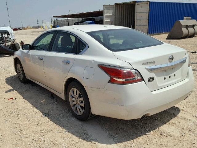 1N4AL3AP7FC457443 - 2015 NISSAN ALTIMA 2.5 WHITE photo 3