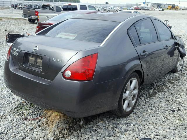 1N4BA41E36C857983 - 2006 NISSAN MAXIMA SE GRAY photo 4