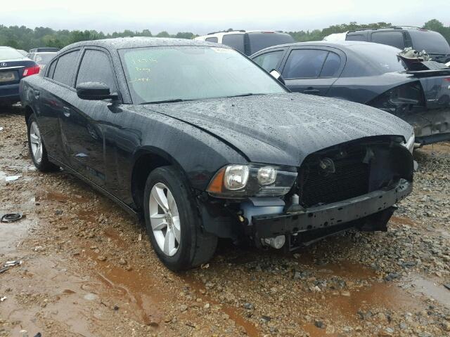 2C3CDXBG4EH366605 - 2014 DODGE CHARGER SE BLACK photo 1