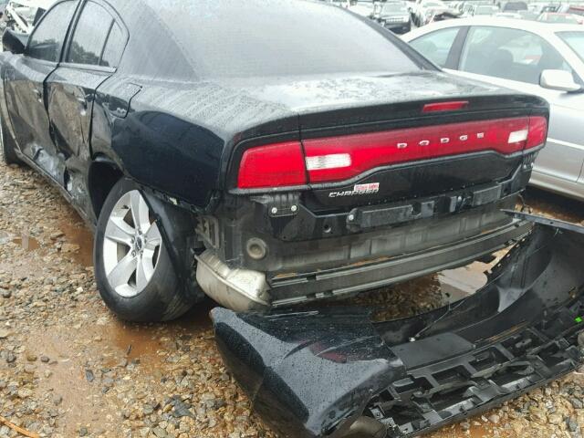 2C3CDXBG4EH366605 - 2014 DODGE CHARGER SE BLACK photo 10