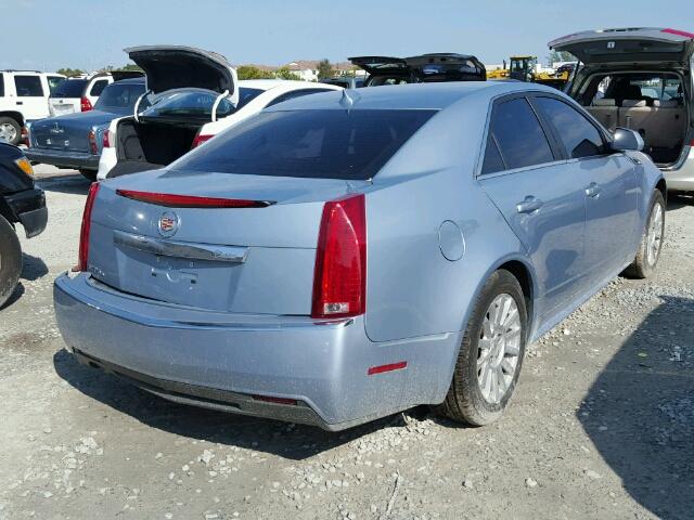 1G6DH5E55D0119411 - 2013 CADILLAC CTS SILVER photo 4