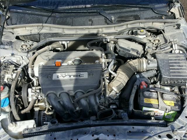 JHMCP26808C063013 - 2008 HONDA ACCORD EXL GRAY photo 7