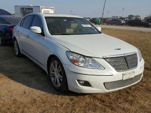 KMHGC4DF2AU087451 - 2010 HYUNDAI GENESIS 4. WHITE photo 1