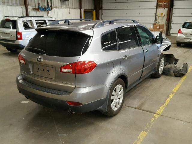 4S4WX90D584404134 - 2008 SUBARU TRIBECA LI SILVER photo 4