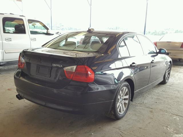WBAVB175X6NK34064 - 2006 BMW 325 I AUTO BLACK photo 4